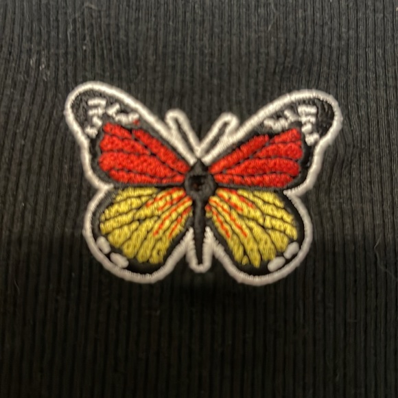 Wild Fable sun dress with butterfly black size M - Picture 2 of 4